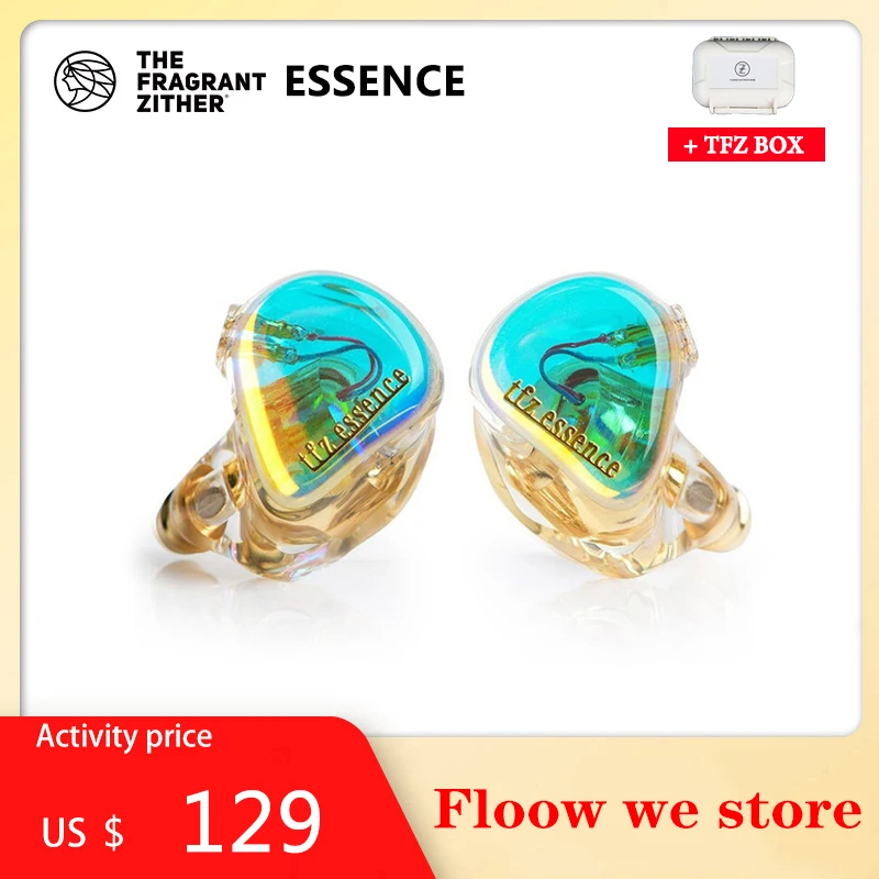 Monitor de Alta Fones de Ouvido Fone com 2 Essência Fidelidade Iems Armadura Equilibrada Driver Estéreo Alta Músico Pinos Cabo Tfz - Image 2