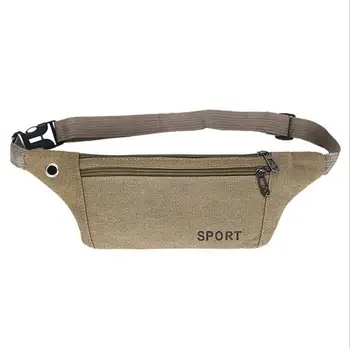 

100pcs/lot waist Packs Durable Men Casual Sports Bags Fanny Waist Pack Leisure sports bag Belt Military Tactical Running Bag
