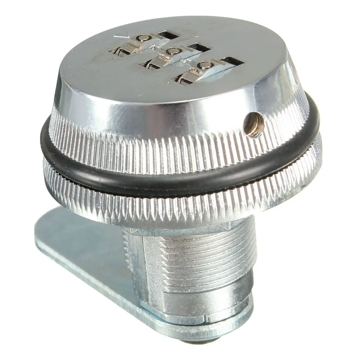 

Stock 3 Digit Combination Nutfix 4.4cmx3.7cm Camlock Sliver Cabinet Drawer