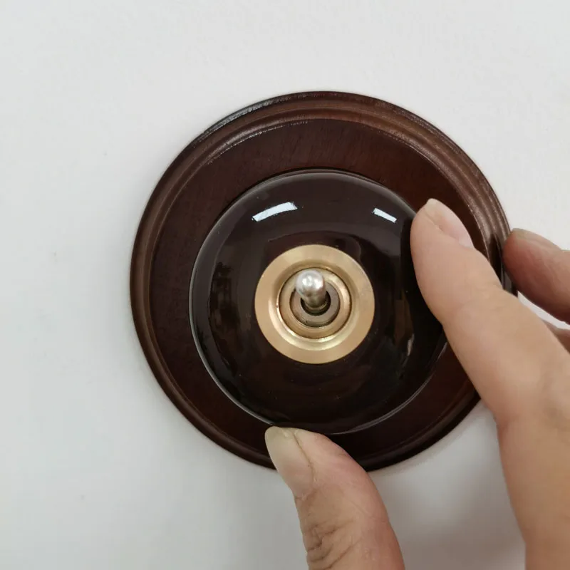 cerâmica lâmpada parede 1 way 2 way luz interruptor criativo