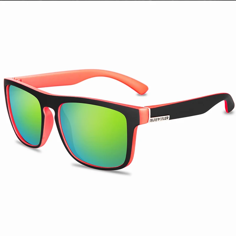 Бренд QUISVIKER, поляризованные очки для рыбалки, мужские и женские солнцезащитные очки, уличные спортивные очки, очки для вождения, UV400, солнцезащитные очки(без бумажной коробки - Цвет: QP5