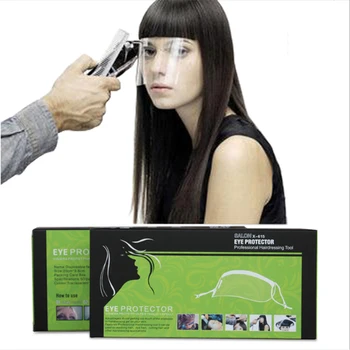 

50 pcs Disposable Face Mask Shield Face Cover Haircut Hairdressing Styling Care Tools transparent baffle block /BY