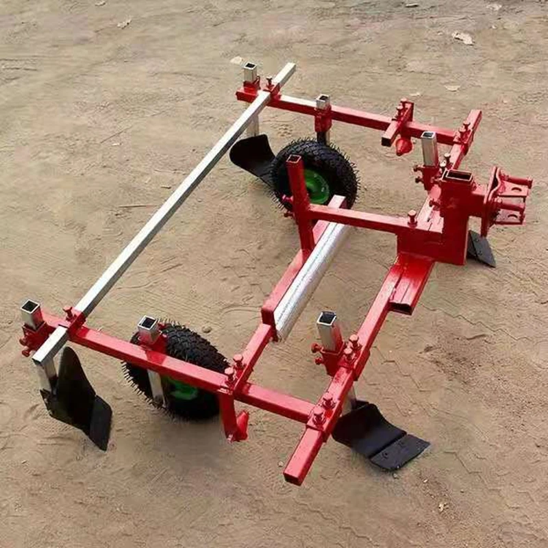 

60cm to 120cm and 80cm to 150 cm Multi-size adjustable width micro tiller uses plastic film covering machine