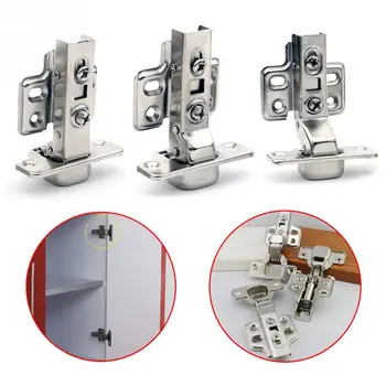 Hinge Stainless Steel Door Hydraulic Hinges Damper Buffer Soft Close For Cabinet Kitchen Furniture Hardware