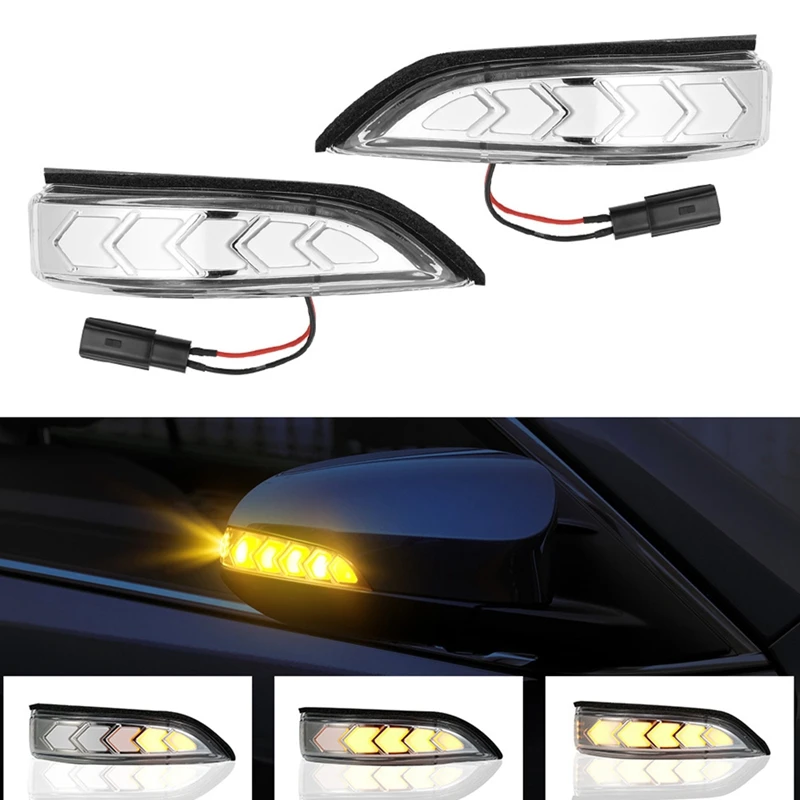 US $104.52 Dynamic Turn Signal Side Indicator Blinker Sequential Light for Toyota Camry Corolla Im Altis Vios Yaris Prius C Venza Avalon
