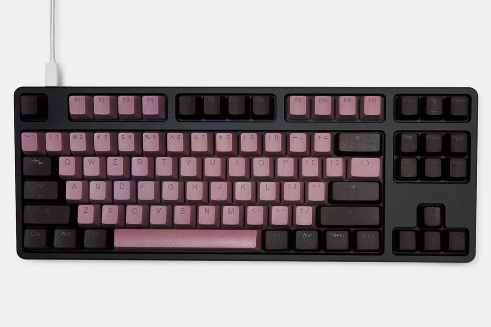  taihao pbt double shot keycaps for diy gaming mechanical keyboard Backlit Caps oem profile light th