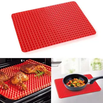 

Food grade Pyramid Bakeware Pan Nonstick Silicone Baking Mat Pads Easy Method for Oven Baking Tray Sheet Kitchen Tools