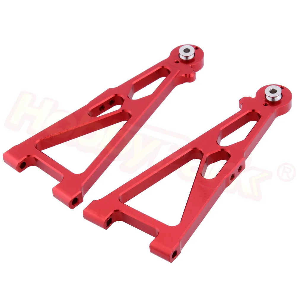 Алюминиевая Передняя Нижняя ПОДВЕСКА Arm (L/R) для RC 1/10 E10 Электрический Himoto E10XT E10XTL