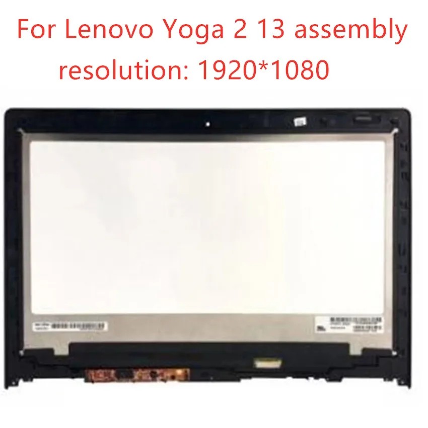 Сменный ЖК-монитор 13 3 дюйма с рамкой для Lenovo Yoga 2 сенсорный ЖК-экран B133HAN02.0 LP133WF2 SPA1