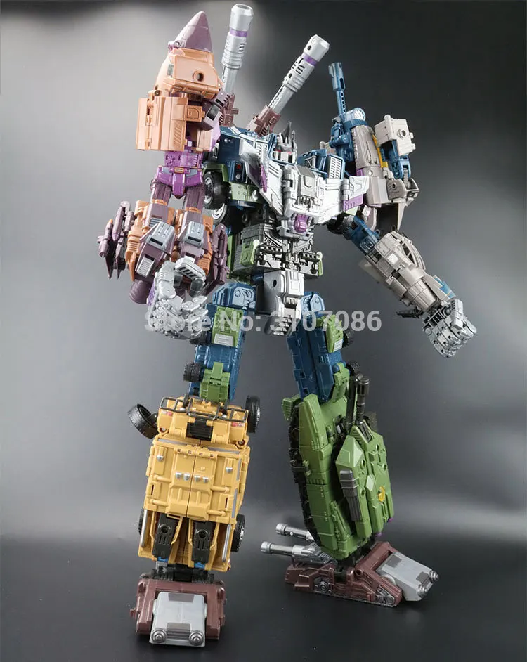 JinBao трансформация G1 WB Bruticus натиск сражение взрыв вихрь оверсайз 5 в 1 KO фигурка