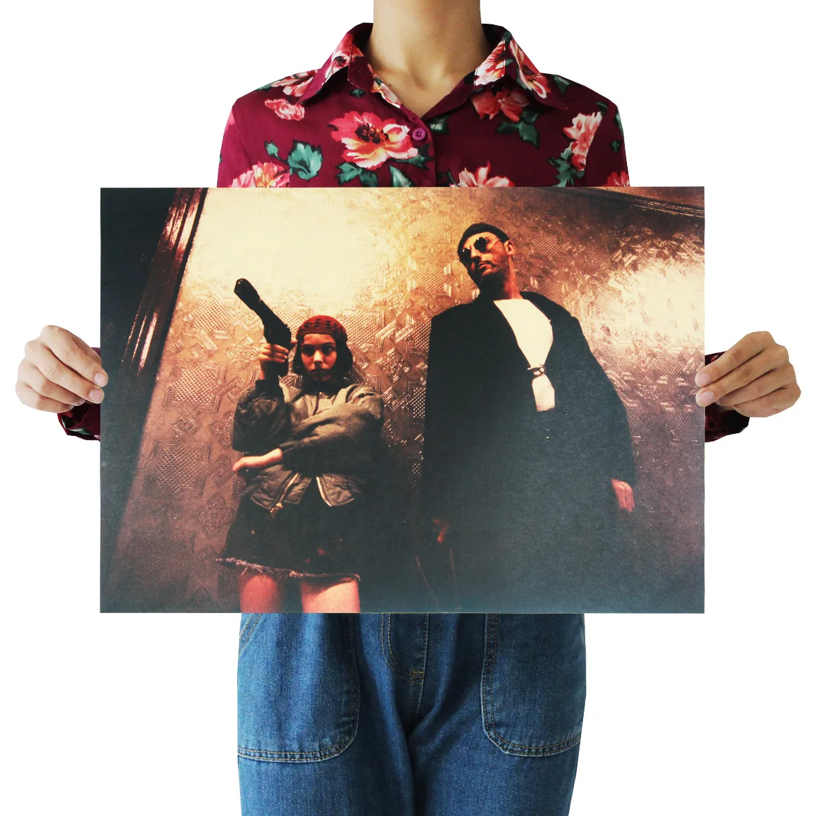 

[A944] This Killer Is Not Too Cold 06 Nostalgic Retro Kraftpaper Poster Indoor Bar Coffee Decorative Painting