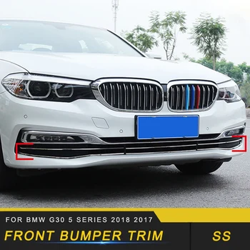 

For BMW G30 5 Series 2018 2017 Car Styling Front Bumper Fender Protector Cover Trim Frame Sticker Exterior Accessories