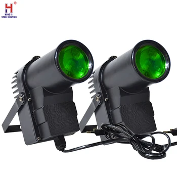 

Mini Led Pinspot Stage Light Rgb Beam Spotlight Professional Stage Dj Light For Disco Party Club Lamp Led Beam Light (2Pcs/Lot)