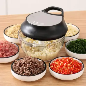 

Household Manual Meat Grinder Mixer Blender Satisfy Various Kitchen Requirements Durable Chop Fruit Vegetable Nuts Shredders