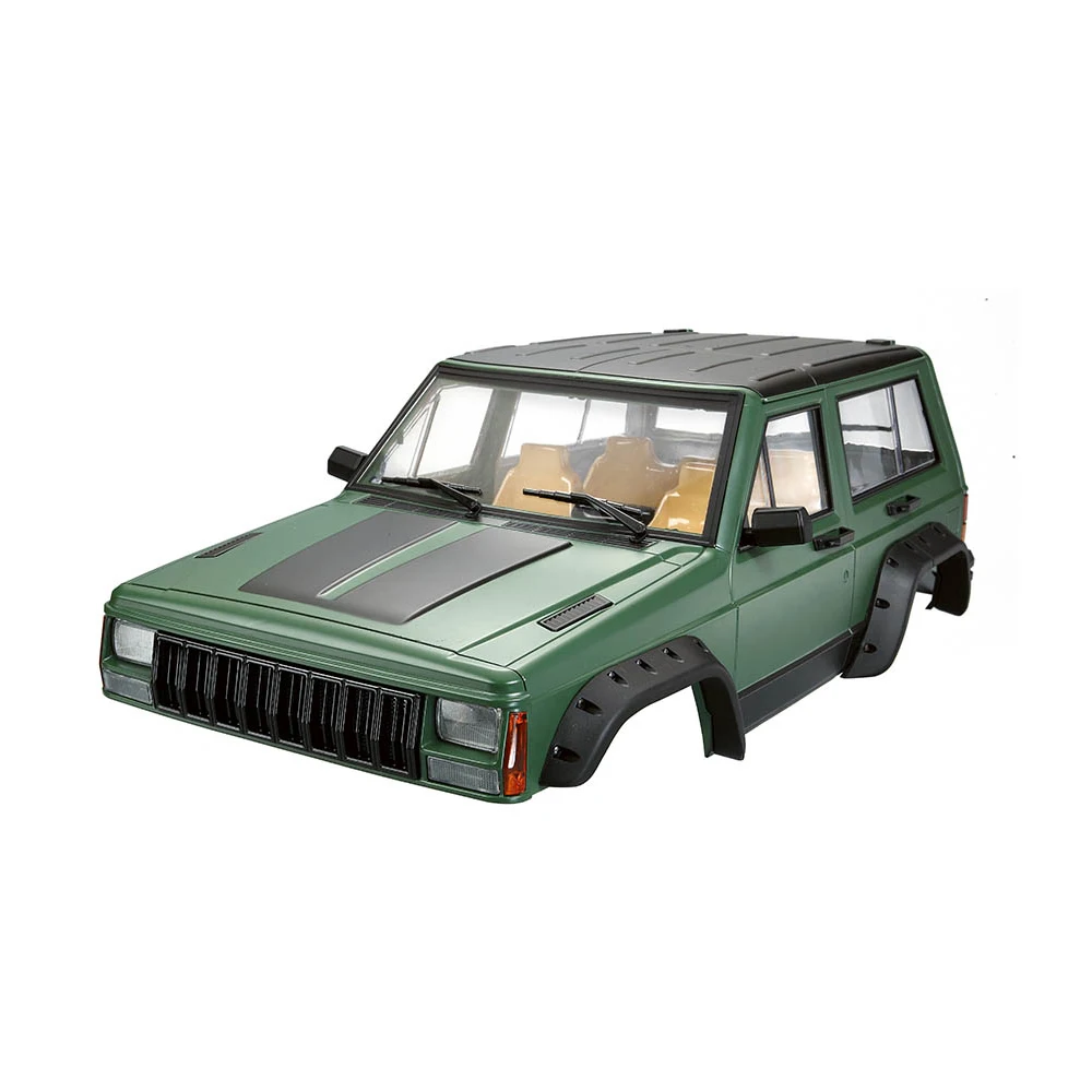 313 мм Колесная база полный Jeep Cherokee XJ жесткого тела комплект для 1/10 RC комплект автомобильных принадлежностей для передней и задней оси SCX10& SCX10 II 90046 Traxxas TRX4