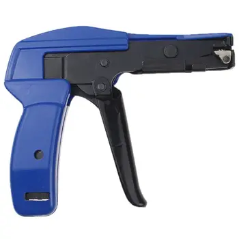 Hs-600A Nylon Cable Tie Tool Plier Clamp Automatic Fastening Cutting Tool Special For Nylon Tie Width:2.4-4.8Mm 1