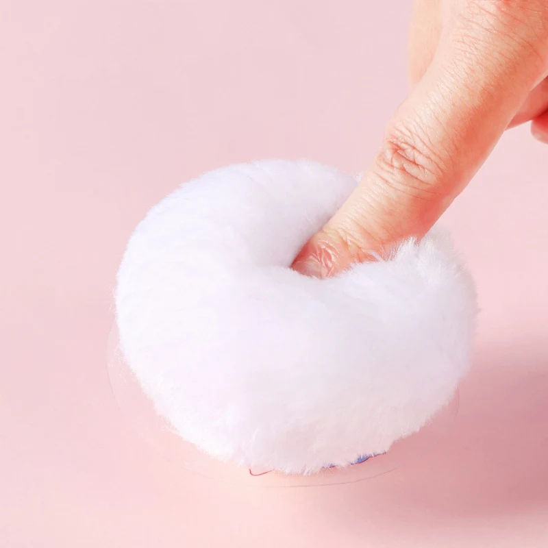 Baby Soft Face Body Cosmetic Powder Puff New High Quality talcum powder Sponge Box Case Container 1PCS