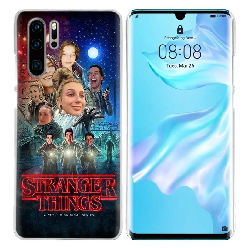 Чехол для ТВ-шоу странные вещи для huawei P20 P Smart Z Plus P30 P10 P9 P8 mate 30 20 10 Lite Pro жесткий чехол для телефона