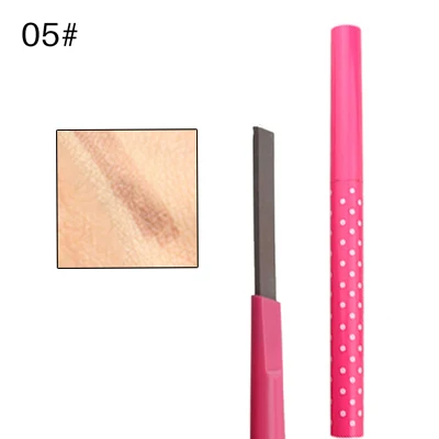 22 цвета карандаш для бровей Водостойкий карандаш для бровей натуральный стойкий макияж карандаш для бровей косметический карандаш для бровей - Цвет: Color 5