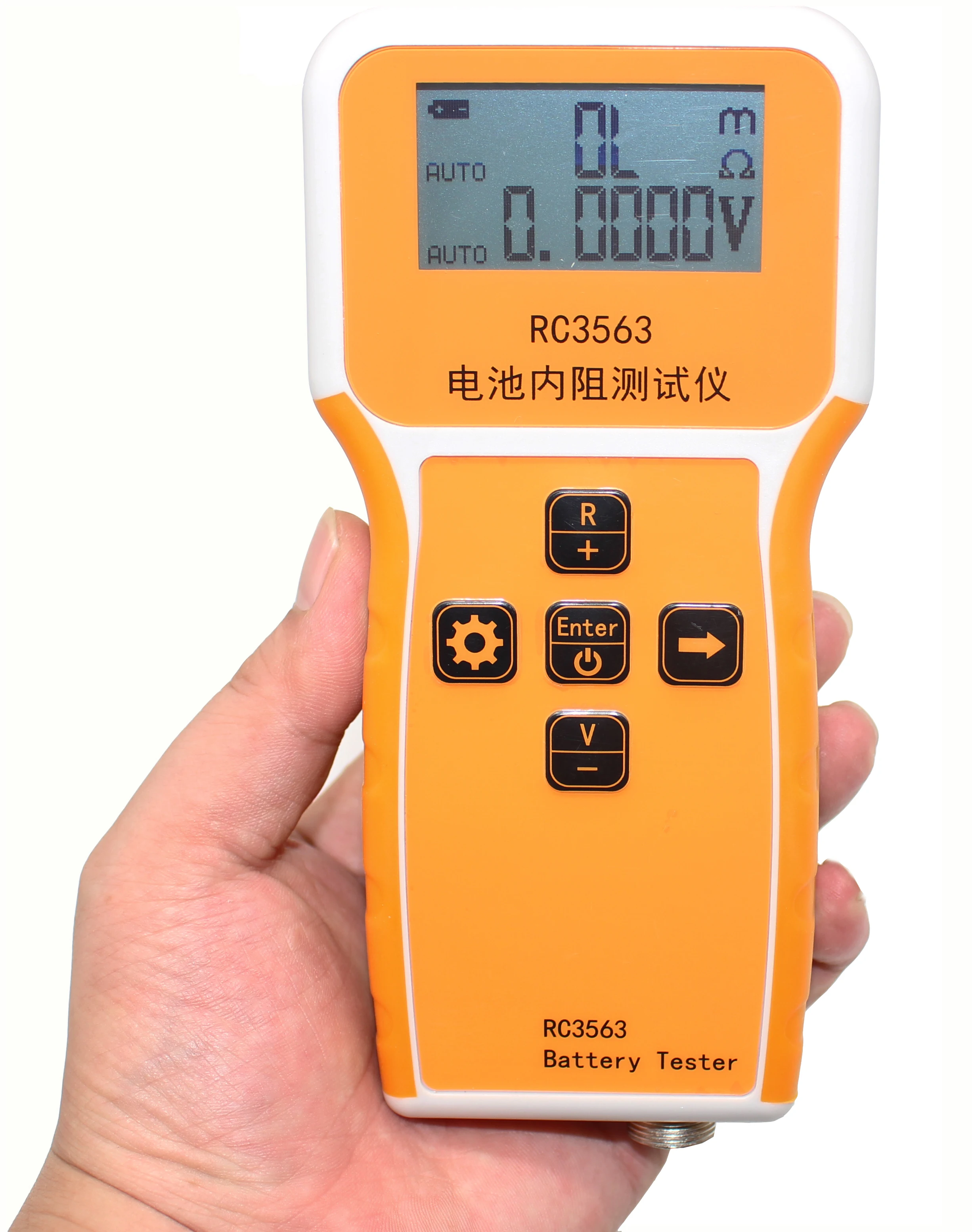 RC3563 Высокоточный Ручной тестер внутреннего сопротивления батареи свинцово