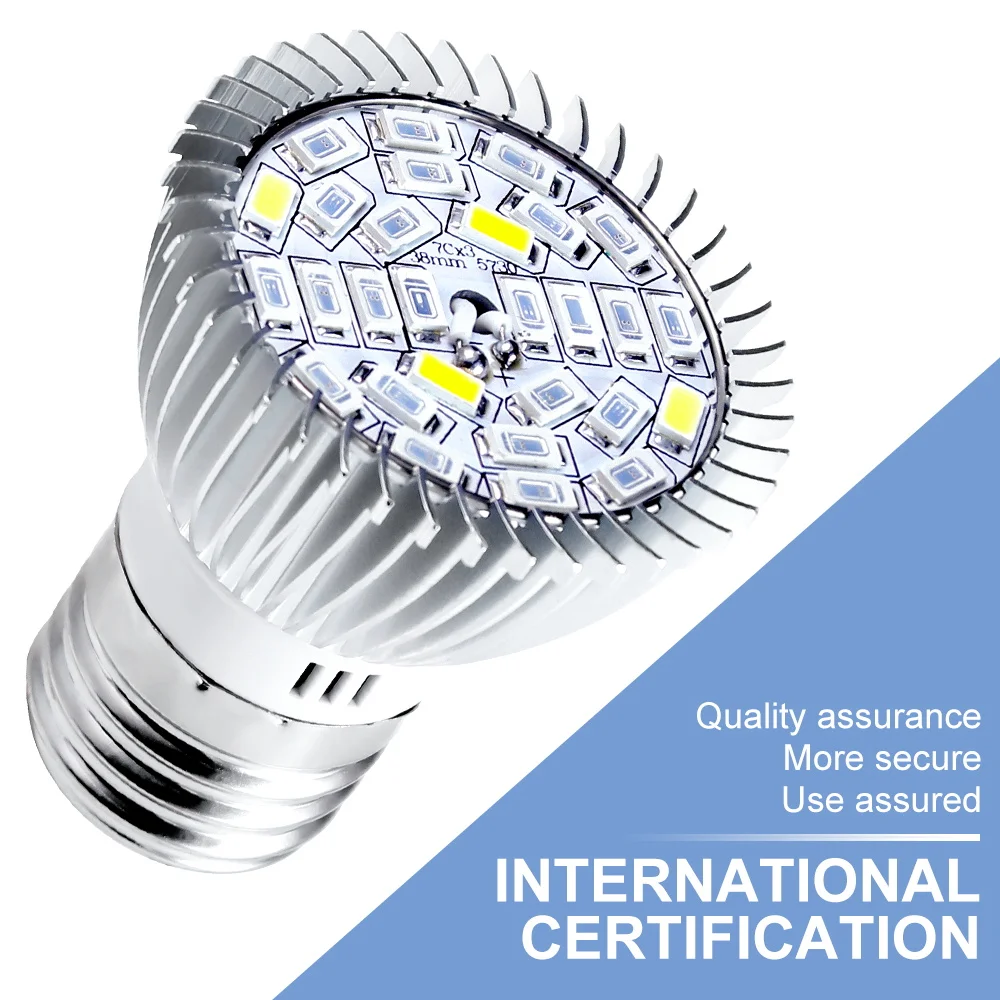 Full Spectrum E27 Plant LED Grow Lamp E14 220V Fito Lamps Greenhouse Lighting 18W 28W 30W 50W 80W 100W Phyto Flower Seeds Bulbs led grow light,grow light,led bulb lamp