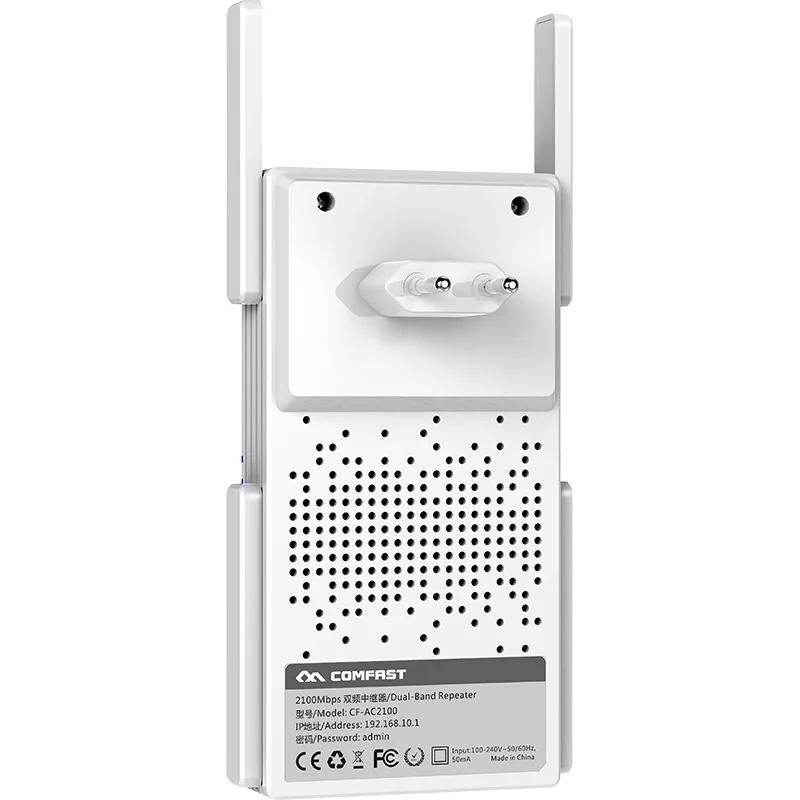 Comfast Gigabit Router AC2100 2.4G 5GHz Băng Tần Kép 2100Mbps Không Dây Wifi Repeater Với 4 Anten Độ Lợi Cao rộng Hơn Wi-fi Amplifer best home wifi signal booster