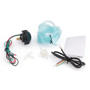 

CNSPEED 2in 52mm 12V 7 Colors LED PSI Turbo Boost Gauge Pressure Meter High Speed ​​Stepper Motor With Sensor Car Meter