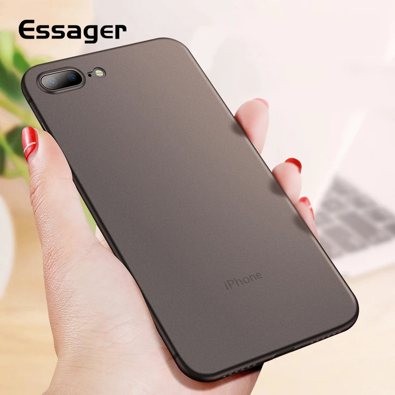 Матовый чехол Essager для iPhone X 10 8 7 6 6S Plus Ультратонкий 8plus 7plus чехлы|Бамперы| |
