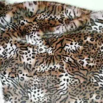 

Leopard Print Simulation Leather Fur Cloth For Sewing Clothes Toys Bags DIY Fur Cloth Fabric