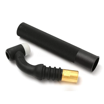 

250A Wp-26F Sr-26F Tig Welding Torch Mayitr Black Flexible Head Body Nozzle Gas Cooled Torch 26 Series Welding Accessories