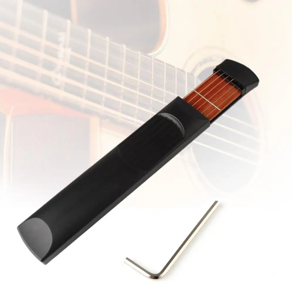 Pocket Guitar Portable Pocket Acoustic Guitar Practice Tool Gadget