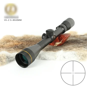 شراءنطاق البندقية التكتيكية البصرية 3-9x40 بندقية قناص الصيد نطاقات طويلة المدى بندقية الادسنس نطاق