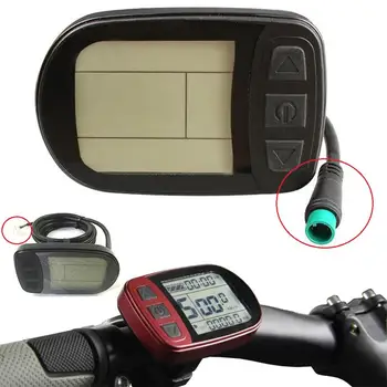 

E-bike Motor Plastic KT-LCD5 Electric LCD Display Meter with Waterproof Connector Bicycle Conversion Accessories for Bicycle