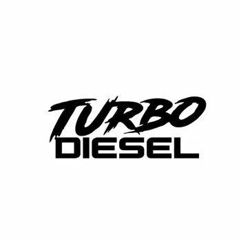 

Car Stylin TURBO DIESEL Car Stickers Decals Waterproof Sunscreen Motorcycle Accessories Pvc 5cm X 13cm