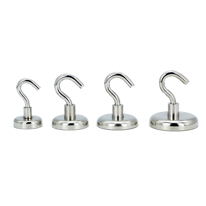 Super Strong Neodymium Magnet Pot Fishing Salvage Magnets Neodymium Round Powerful Magnetic Hook for magnetic hooks