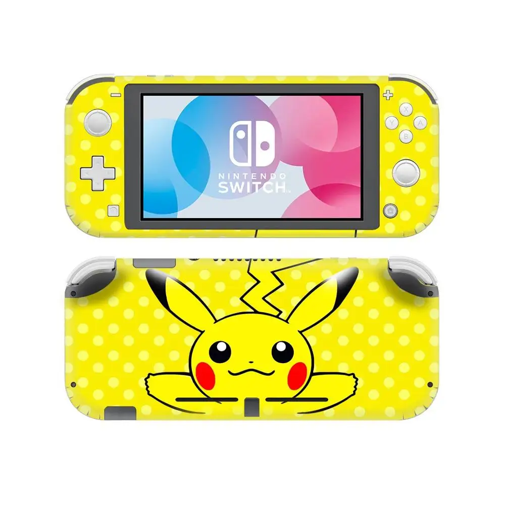 Наклейка Pokemons Skins для консольного контроллера tind Switch Lite защитный винил наклейки NS мини игровые аксессуары-Pikachus - Цвет: YSNSL0461