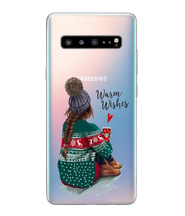 TPU Мультяшный Рождественский чехол для samsung Galaxy S10 Lite S10 Plus, мягкий чехол для телефона с Санта Клаусом для samsung S6 S7 Edge S8 S9 Plus, чехол - Color: TPU