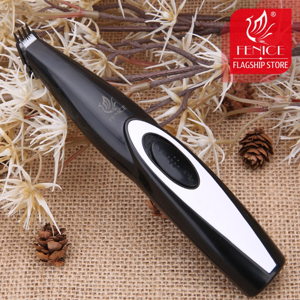 Fenice Professional Pets Grooming Supplies Electric Clipper Trimmer USB Chargeable Trimming Tools for Pet Face Feet Eyes Ears