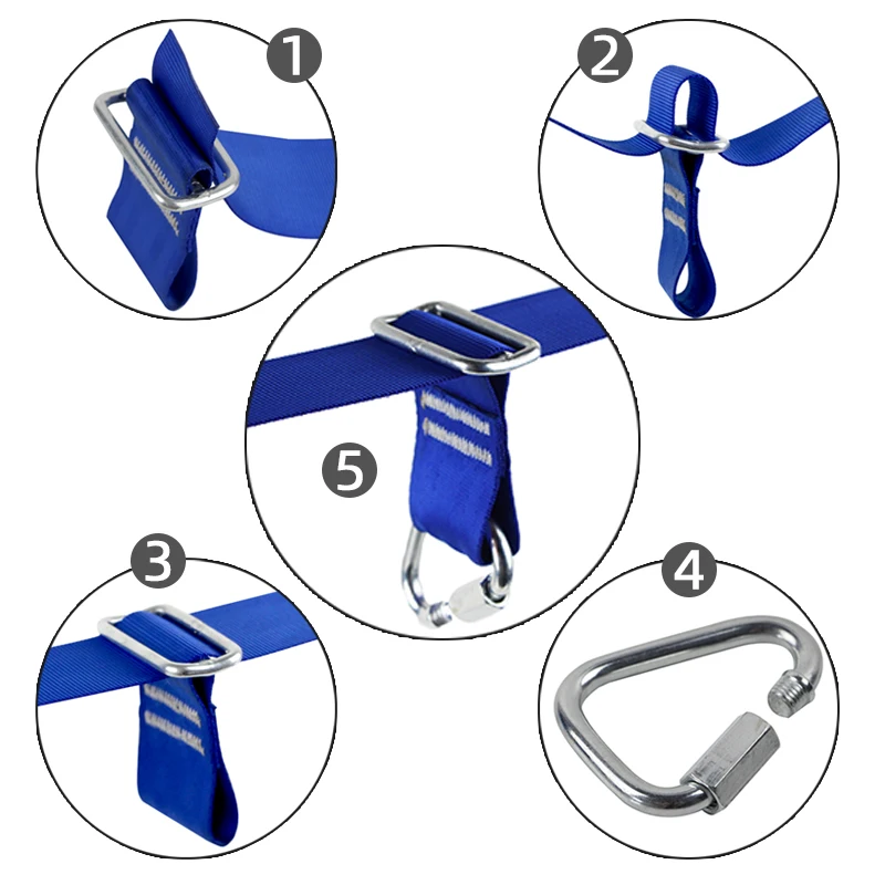 Kids Fitness Toys Outdoor Hanging Wheel Arm Strength Training Equipment Swings Line Training Accessory Kids Climbing Tool 5