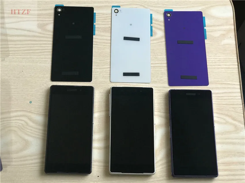 5,2 ''D6502 D6503 D6543 lcd для SONY Xperia Z2 дисплей кодирующий преобразователь сенсорного экрана в сборе для SONY Z2 lcd с рамкой задней крышки