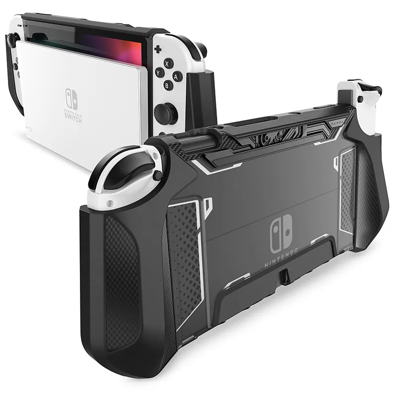 MUMBA Dockable Case For Nintendo Switch OLED 2021 Blade Series TPU Grip Protective Cover Compatible with Joy-Con Controller - ANKUX Tech Co., Ltd