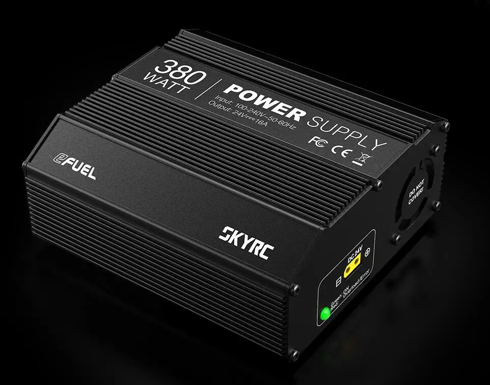 SkyRC 380W источник питания 100-240V AC/DC 24V 16A RC адаптер питания для SKYRC B6 Nano ISDT PC-4860 BG-8S Q6 Pro DC зарядное устройство