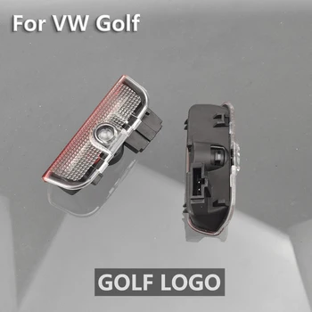 

2X Car LED Logo Door Light For VW Volkswagen Golf 5 6 7 Mk5 Mk6 Mk7 Laser Projector For Golf 2004 2005 - 2017 2018 2019 R line