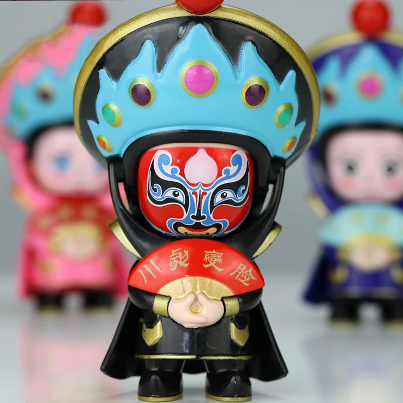 Опера DIY игрушки фигурка забавная новинка аниме фигурка украшения подарок Пекинская Традиционная Кукла для подвешивания лица 4 Peaking