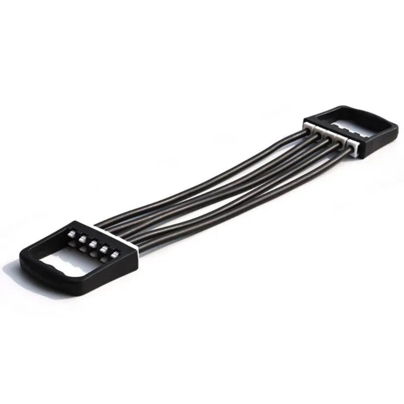 Горячая Распродажа, Эспандеры с нежной текстурой, 5 эспандеров, регулируемый экспандер для груди, для силовой тренировки мышц рук