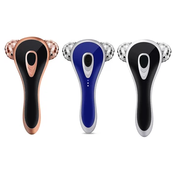 

Microcurrent 3D Roller Massage V-Face Lifting Facial Massager Face Neck Beauty