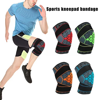 

Best Hot Sale 1 Pcs Knee Brace Pad Support Strap Compression Protector for Running Cycling Sport EK-New