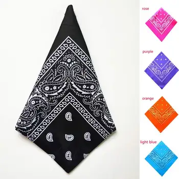 

2020 Fashion Men Casual Head Square Scarf Headband Unisex Headwear Scarf Printing Women Casual Scarves 1 Piece