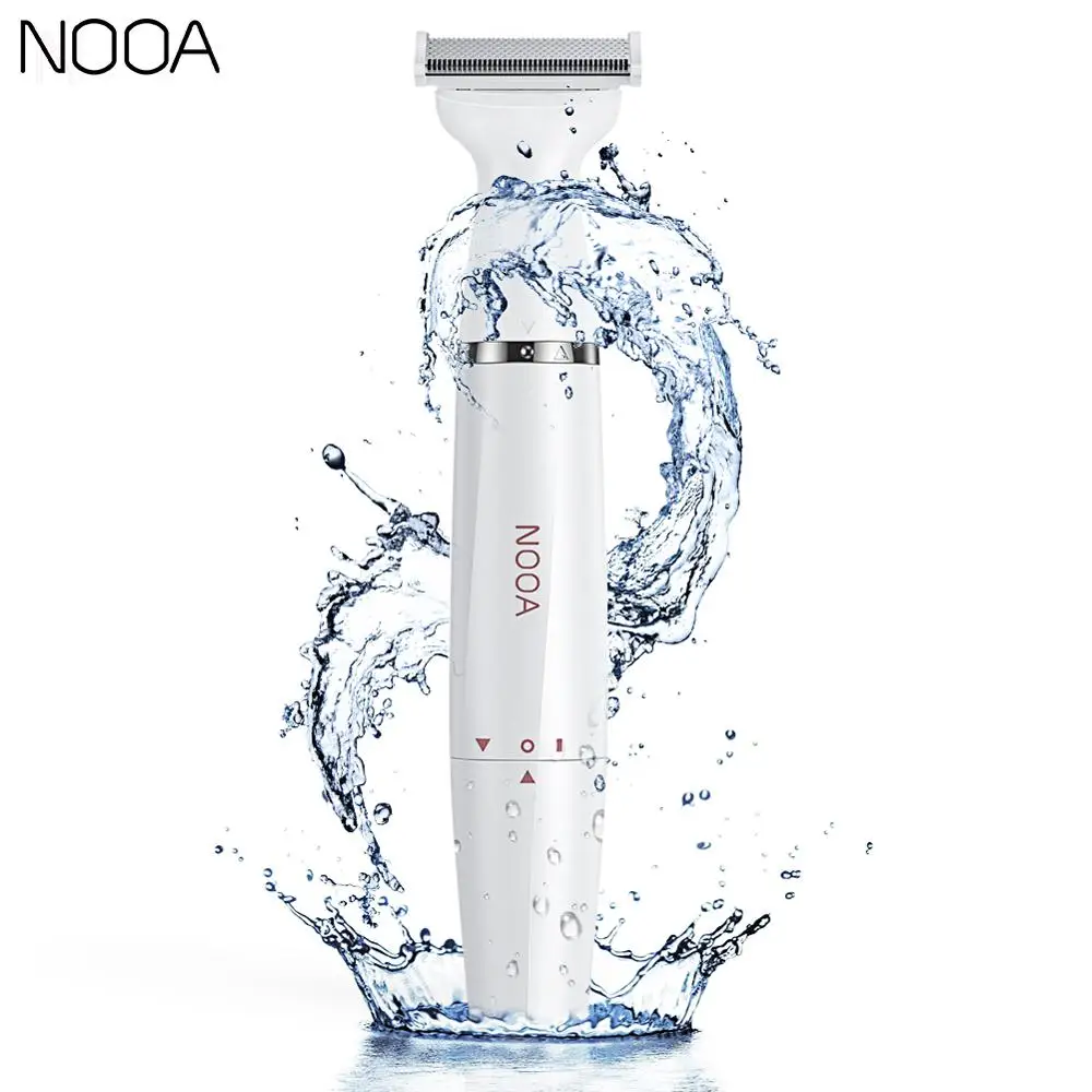 NOOA UBS-Afeitadora eléctrica portátil para mujer, cuidado corporal alergénico, depilación indolora, recortadora eléctrica para zonas íntimas