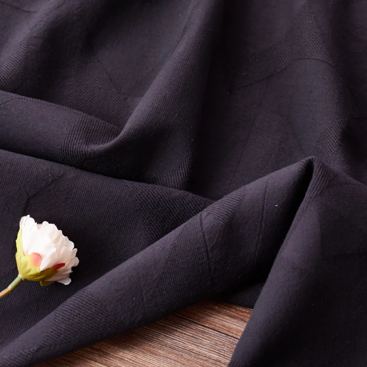 Высококачественная хлопковая ткань из тенселя с геометрическим рисунком tissu